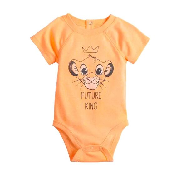 Disney's The Lion King Simba Baby Boy Bodysuit by Jumping Beans size 12 months - Picture 1 of 5